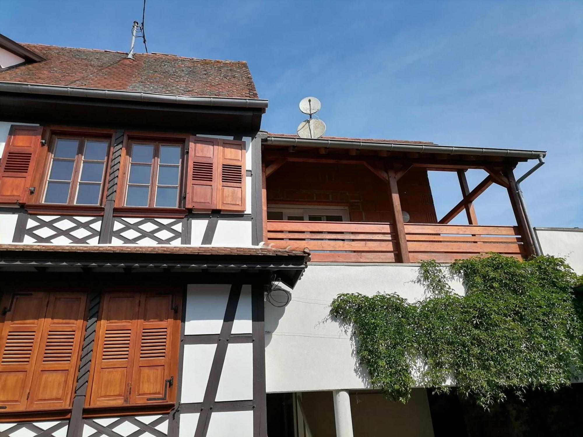 Appartement Et Terrasse Privee Ingolsheim Exterior foto